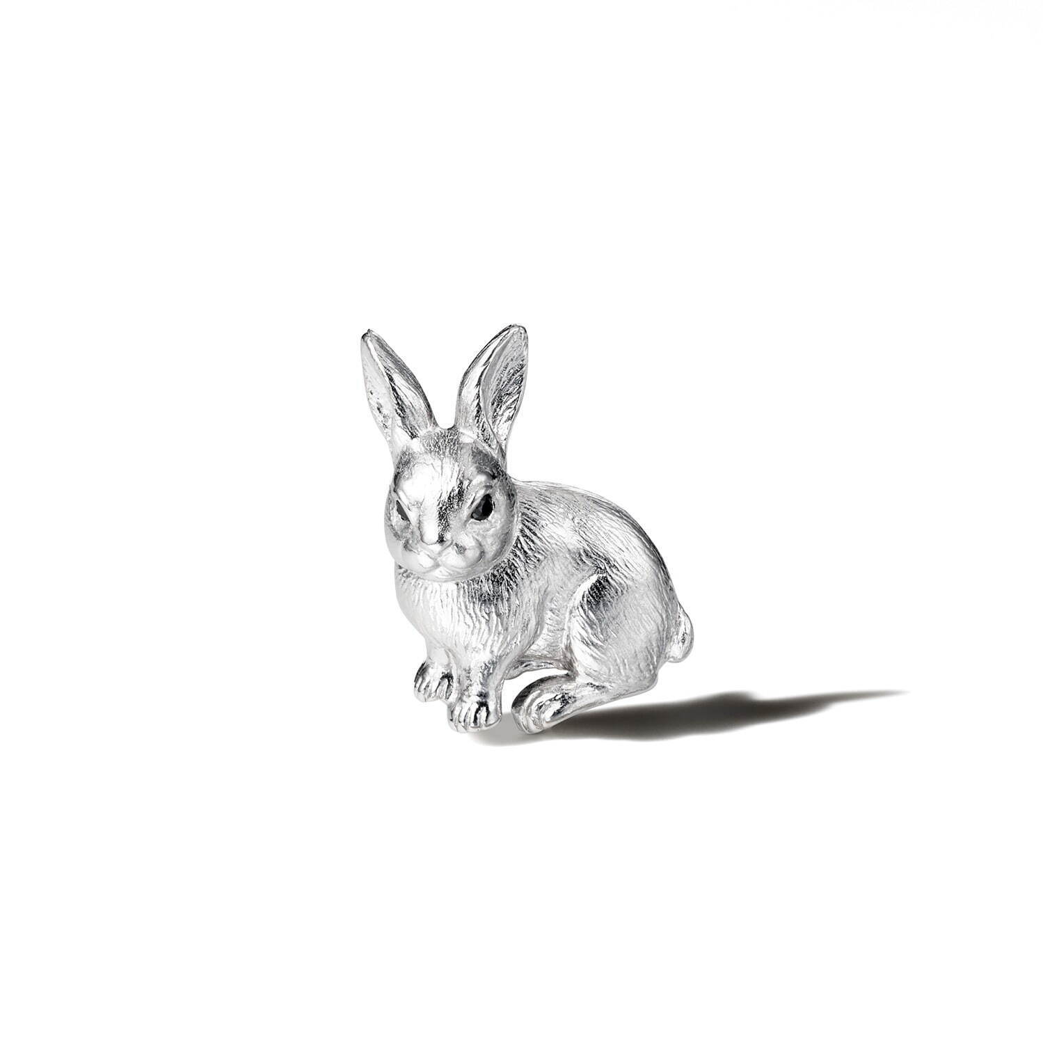ジャスティン デイビス新作“ウサギ型”お守りジュエリー、つぶらな瞳のペンダントやピアス｜写真10