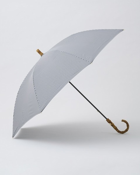 トラディショナル ウェザーウェア、晴雨兼用の“バンブーハンドル”長傘＆折り畳み傘｜写真1