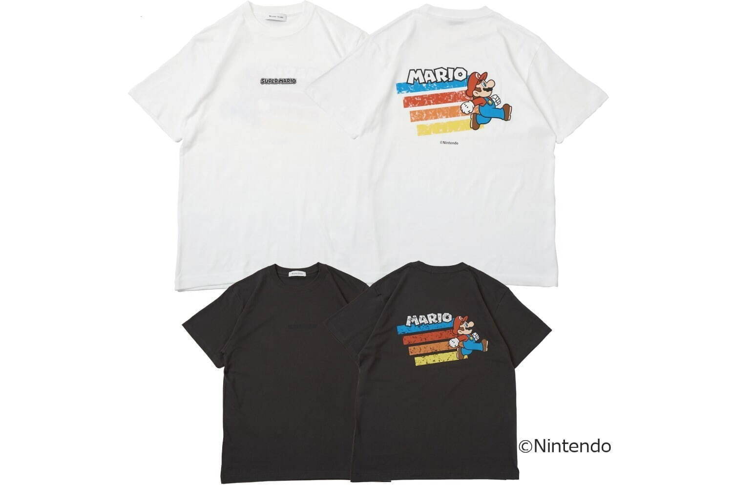 メルローズ「古着風マリオTシャツ」 5,500円