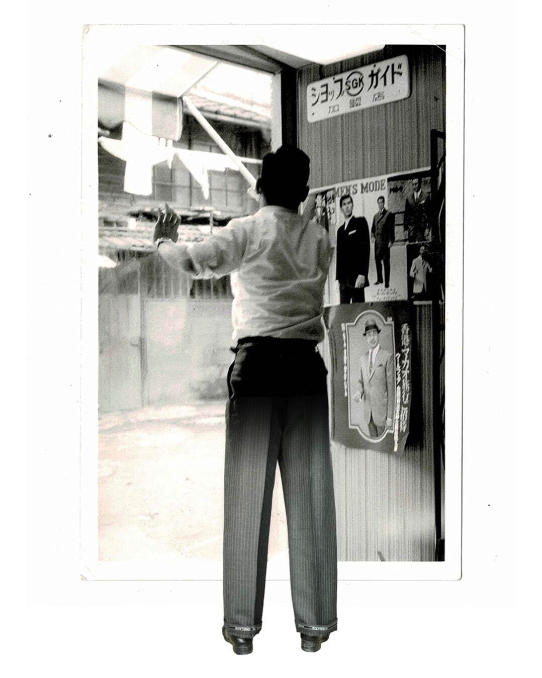 アイムヒアー“祖父とのコラボ”から生まれたオーバーコート＆パンツ、渋谷パルコの期間限定ストアで｜写真5