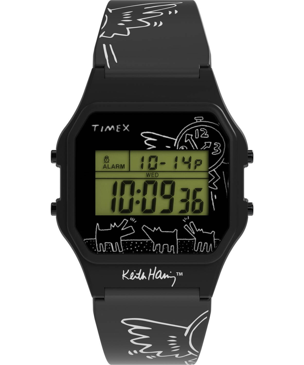 タイメックス×キース・ヘリングのコラボ腕時計、時計全体にアートを落とし込んだ3モデル｜写真7
