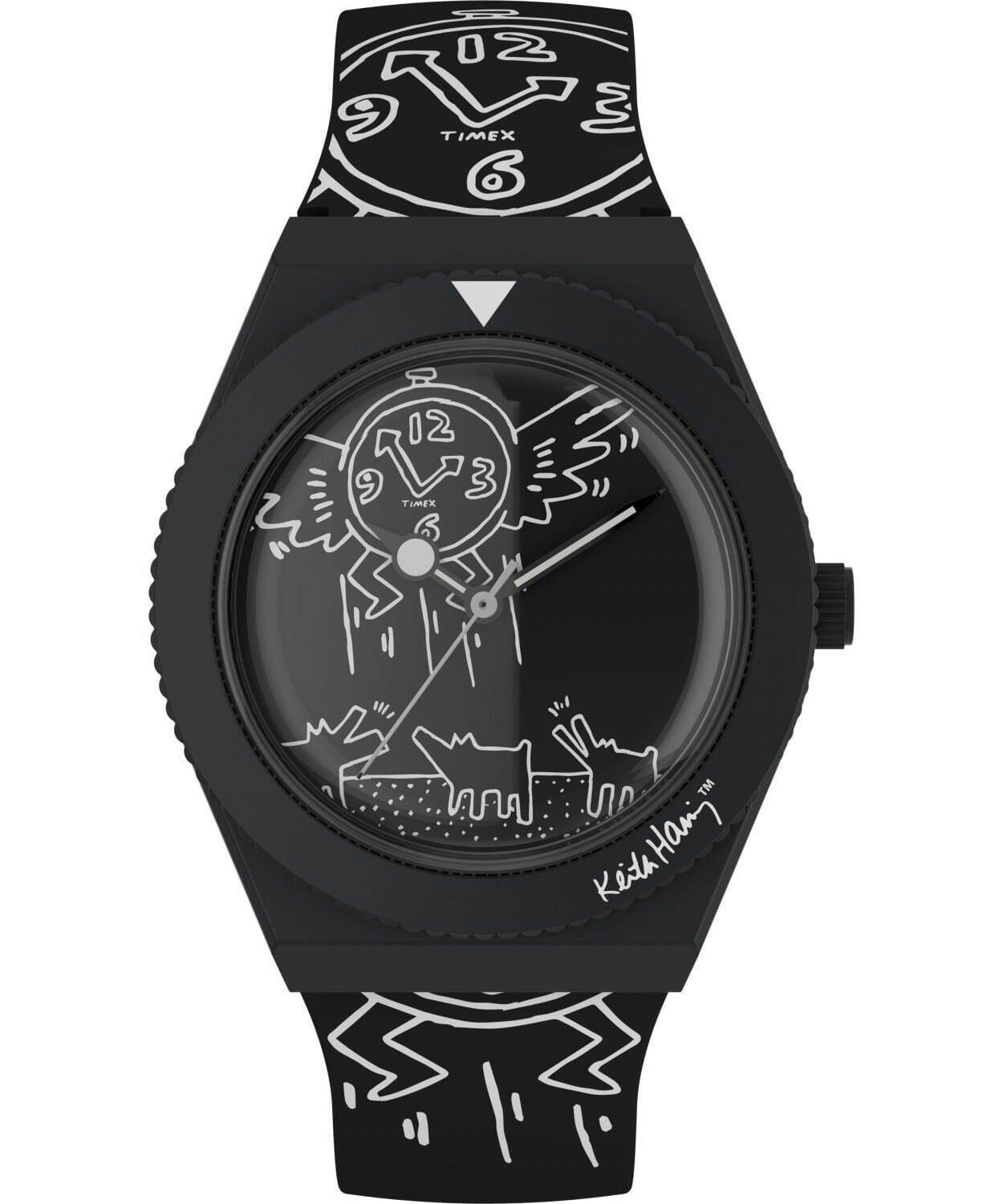 タイメックス×キース・ヘリングのコラボ腕時計、時計全体にアートを落とし込んだ3モデル｜写真8