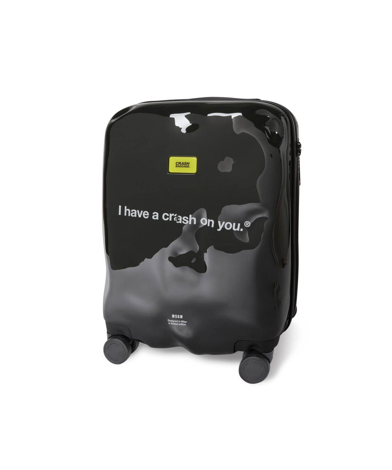 MSGM“凸凹ボディ”のスーツケース＆バックパック、伊・クラッシュバゲージとコラボで｜写真3