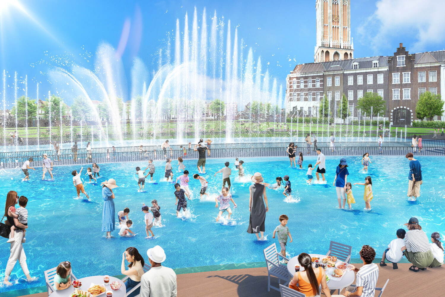 ハウステンボスの新エリア「ウォーターガーデン」日本最大の音楽噴水ショー＆イルミネーション｜写真6