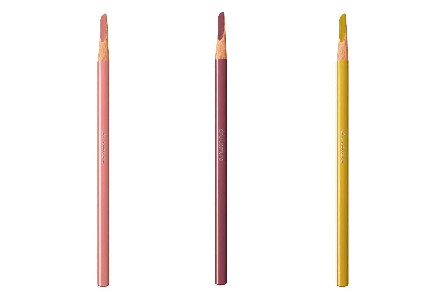 (左から)「ハード フォーミュラ ハード9」 アンズ ピンク,ウィート ブロンド,アズキ ブラウン 各3,630円＜限定色＞