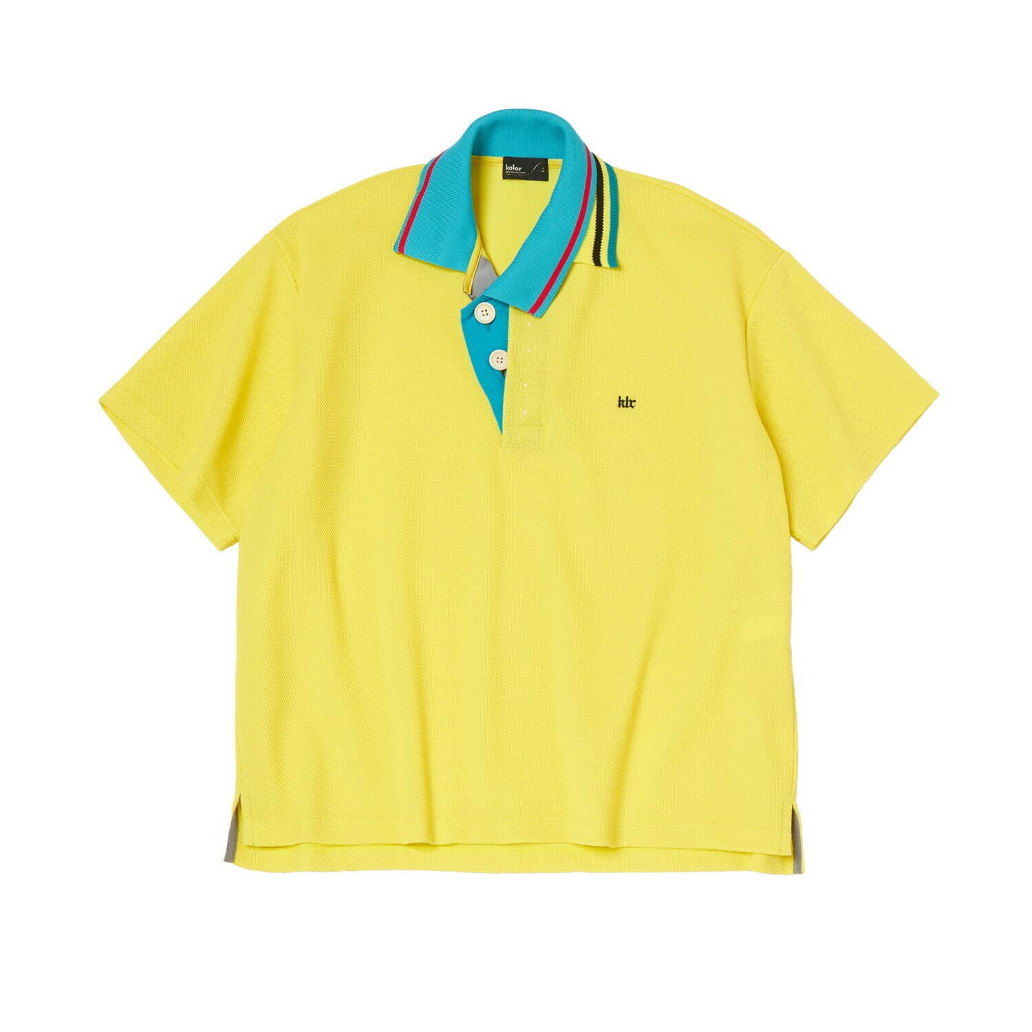 カラー24年夏限定シャツ、大胆グラフィックTシャツやアシンメトリーな襟のポロシャツ｜写真18