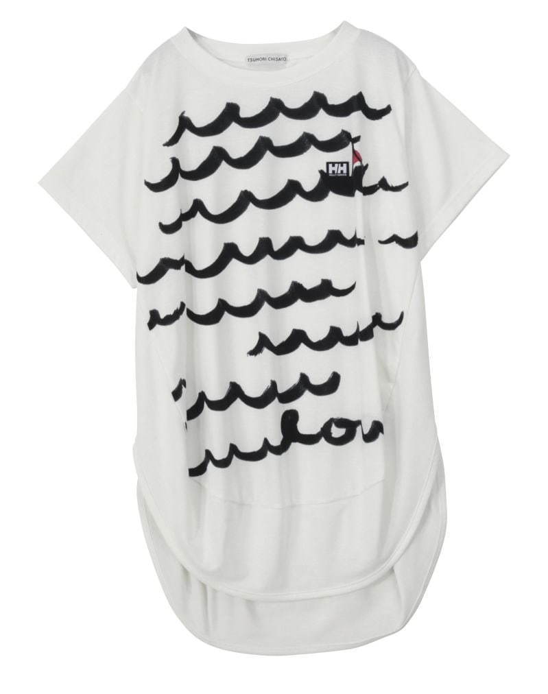 ヘリーハンセン×ツモリチサト、ナイル川と地中海の“波”を描いたTシャツ＆ワンピース｜写真3