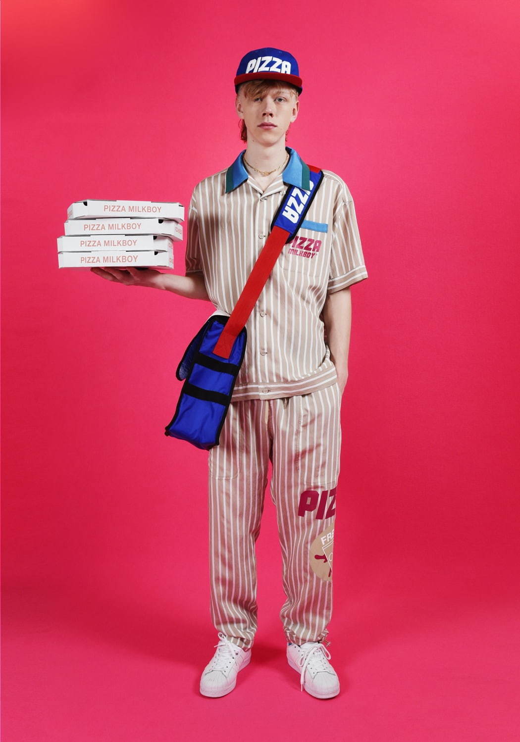 ミルクボーイ 2019年夏コレクション - ポップなユニフォームで"ピザ"をお届け｜写真3