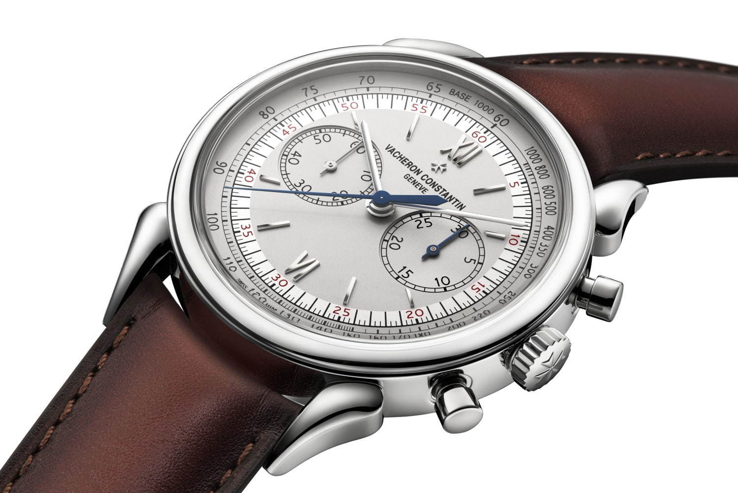 ヴァシュロン・コンスタンタンの新作腕時計、1955年誕生のブランド初防水クロノグラフをリモデル｜写真1