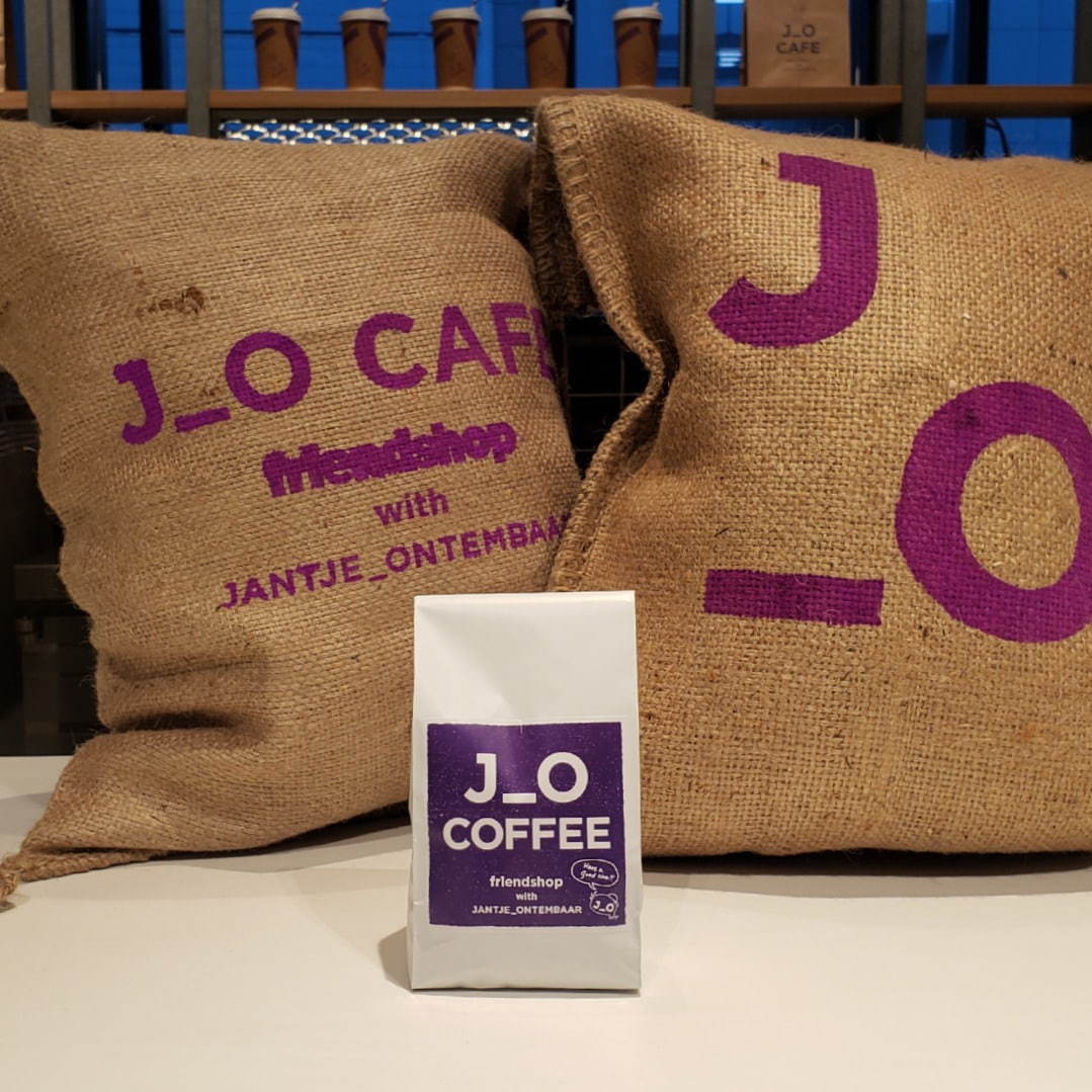 J_O CAFE オリジナルブレンドコーヒー⾖  200g 1,600円(税込)
