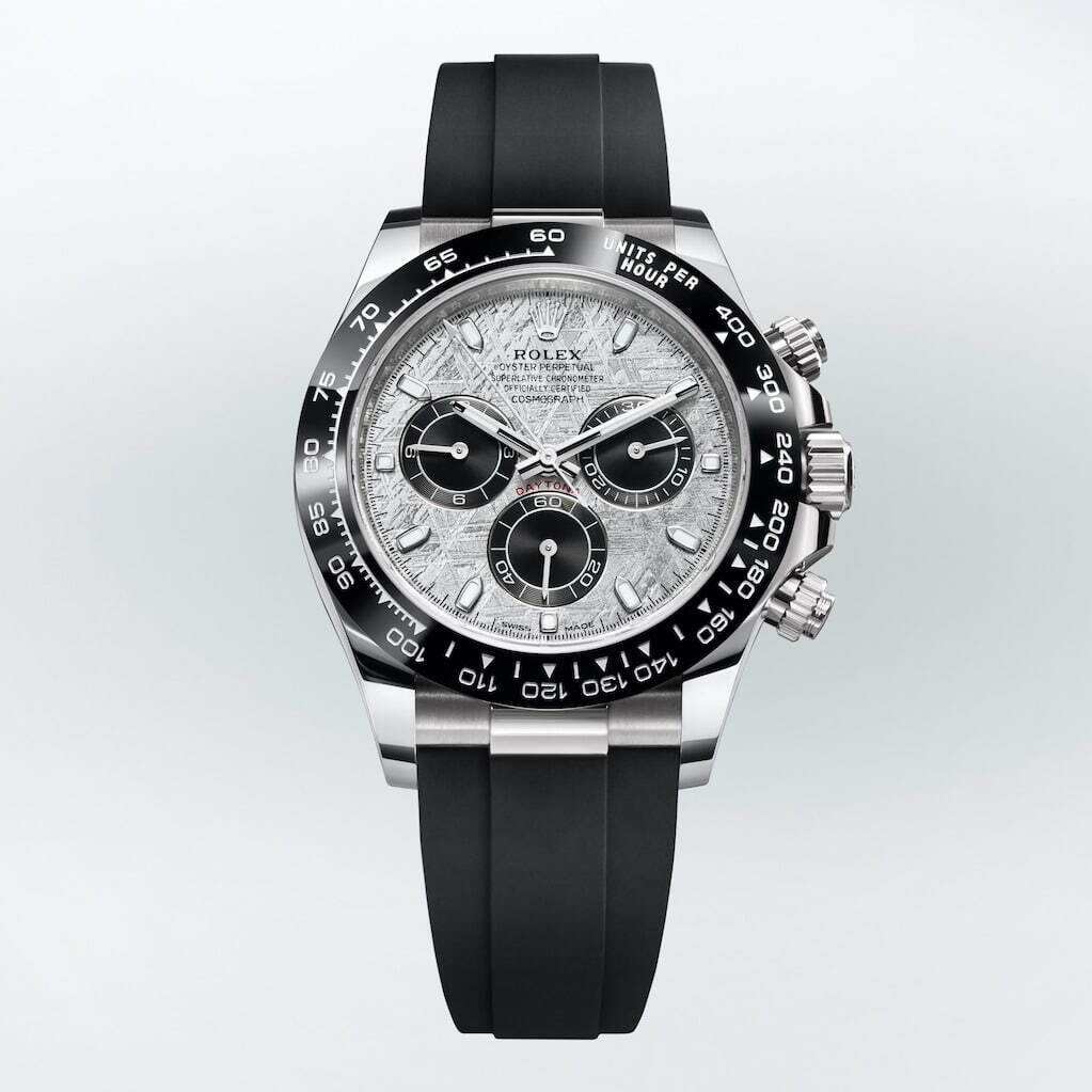 〈ロレックス〉腕時計「コスモグラフ デイトナ」ダイアルに宇宙由来の物質を採用