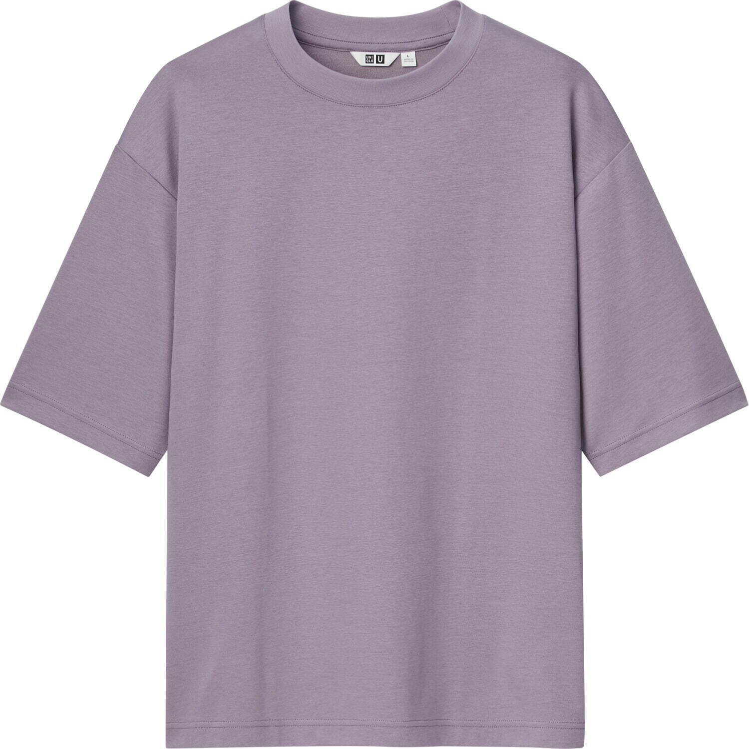 エアリズムコットンオーバーサイズTシャツ(5分袖) 1,500円