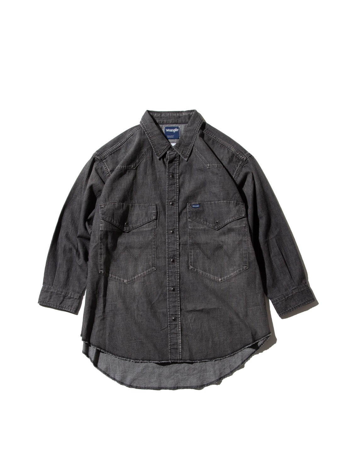 F/CE.×ラングラー、ブーツカット＆オーバーサイズシャツのセットアップ｜写真1