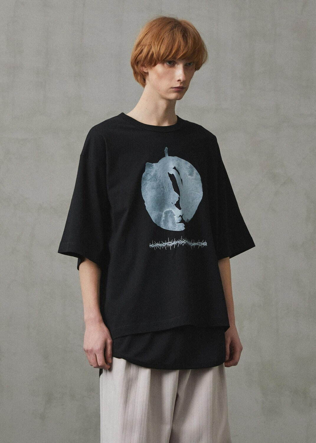 “ABSTRACT APPLE”ビッグTシャツ 14,850円