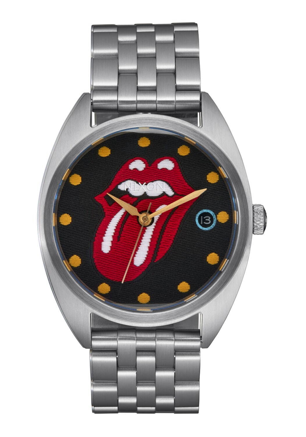 ニクソン×ザ・ローリング・ストーンズの腕時計、刺繍ロゴや“ネオンサイン風”プリント入りなど4型｜写真2