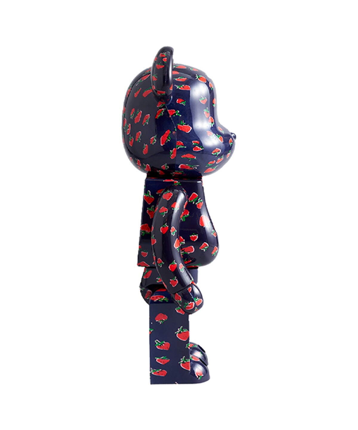 ミュベール×ベアブリック“イチゴ”モチーフのコラボフィギュア、胸元に筆記体ロゴをデザイン｜写真4
