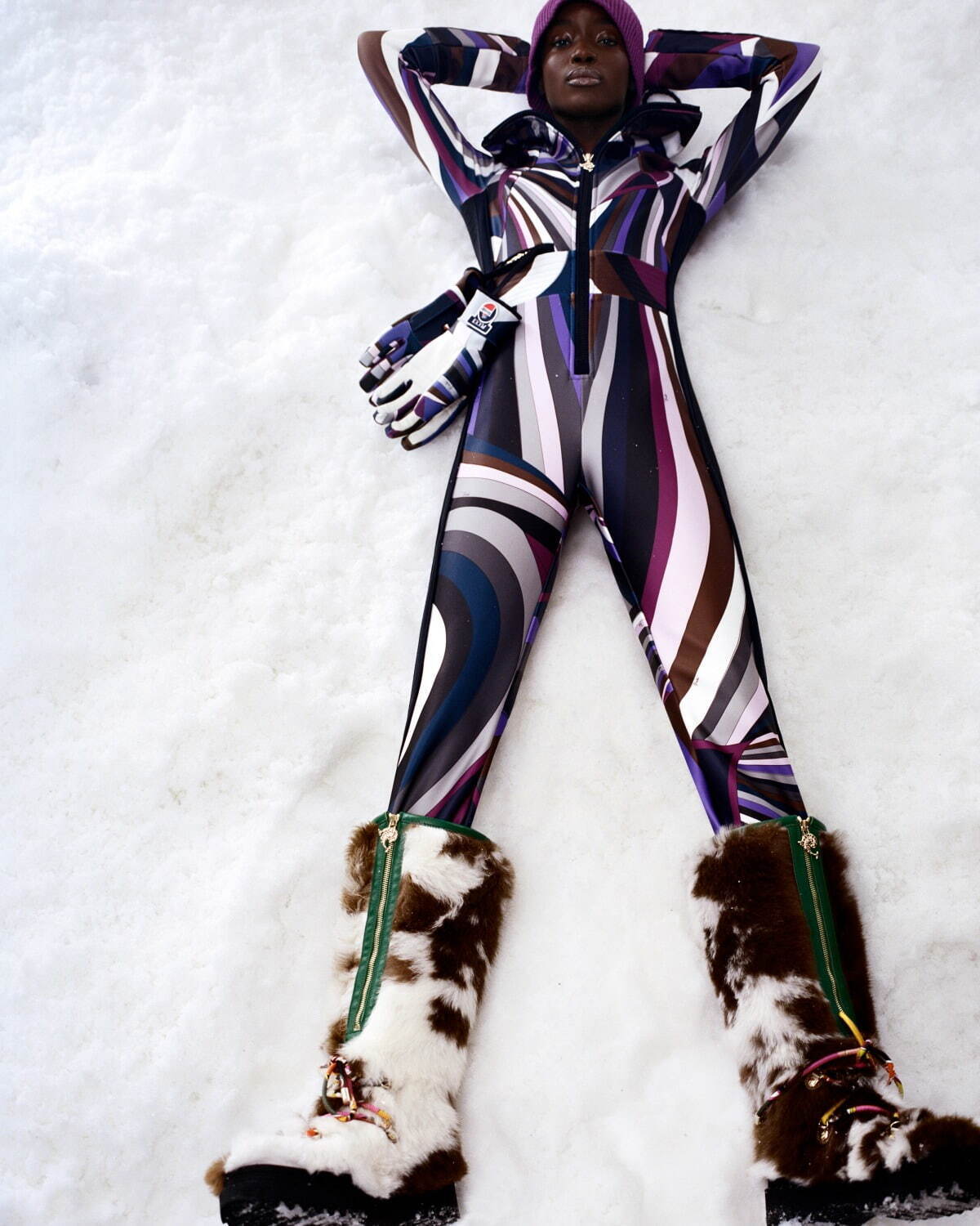 Pucci × Fusalp Irideプリント スキースーツセット 245,300円