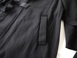AUGUSTE-PRESENTATION「接結二重編み防縮プレスリバー手縫製セミマキシマム丈コート」 4