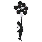 Brandalism WALL CLOCK 'FLYING BALLOONS GIRL発売 1