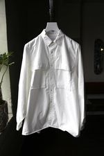 Graphpaper Garment Dyed Poplin Umbrella Yoke Shirt(GM211-50032)発売 1