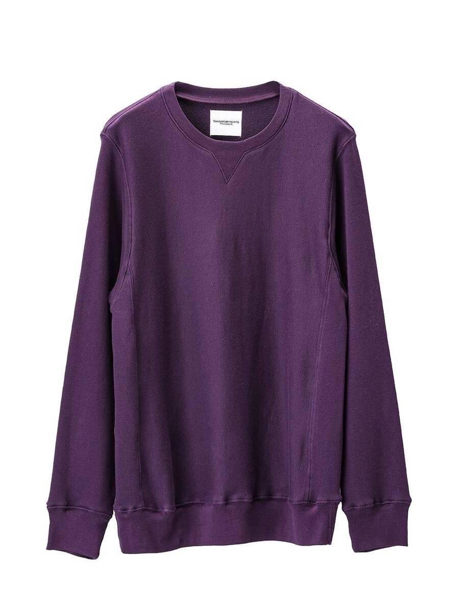 TAKAHIROMIYASHITATheSoloist crewneck sweat shirt - purple 1