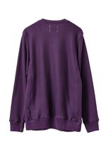 TAKAHIROMIYASHITATheSoloist crewneck sweat shirt - purple 3