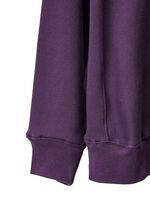 TAKAHIROMIYASHITATheSoloist crewneck sweat shirt - purple 2