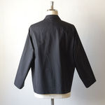 SELVEDGE WEATHER CLOTH SHIRTS - Ink Black【AURALEE】 2
