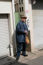 ベクト ジョシュア アキラさん - リーバイス レッド(LEVI'S RED)、シーディージー(CDG)｜渋谷ストリートスナップ3