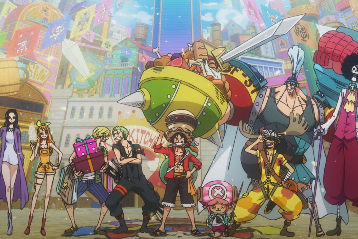 劇場版 One Piece Stampede スタンピード 歴代最大キャラ数で海賊王