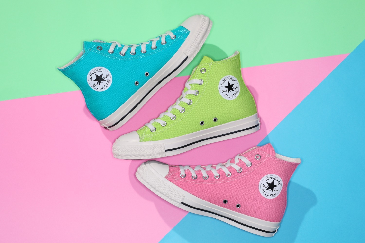 復刻 CONVERSE コンバース ハイカット ピンク 日本製-