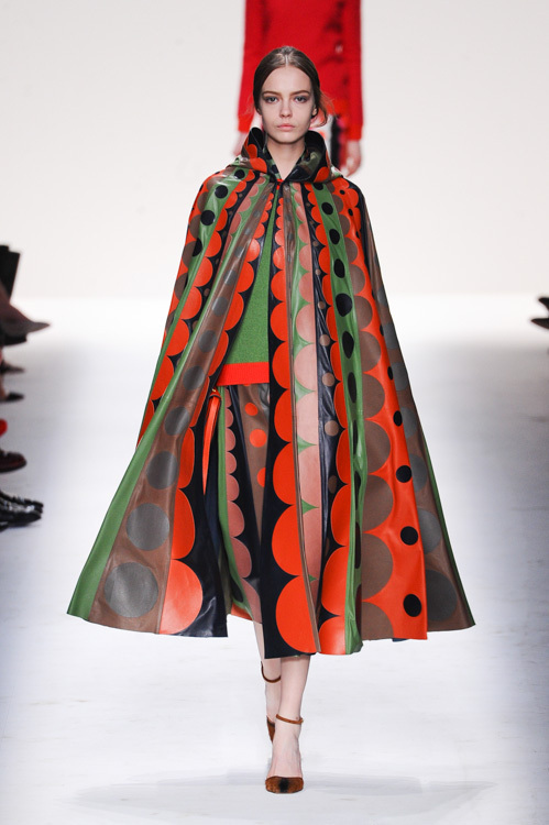 ヴァレンティノ 2014-15年秋冬コレクション - 色と柄が織りなす