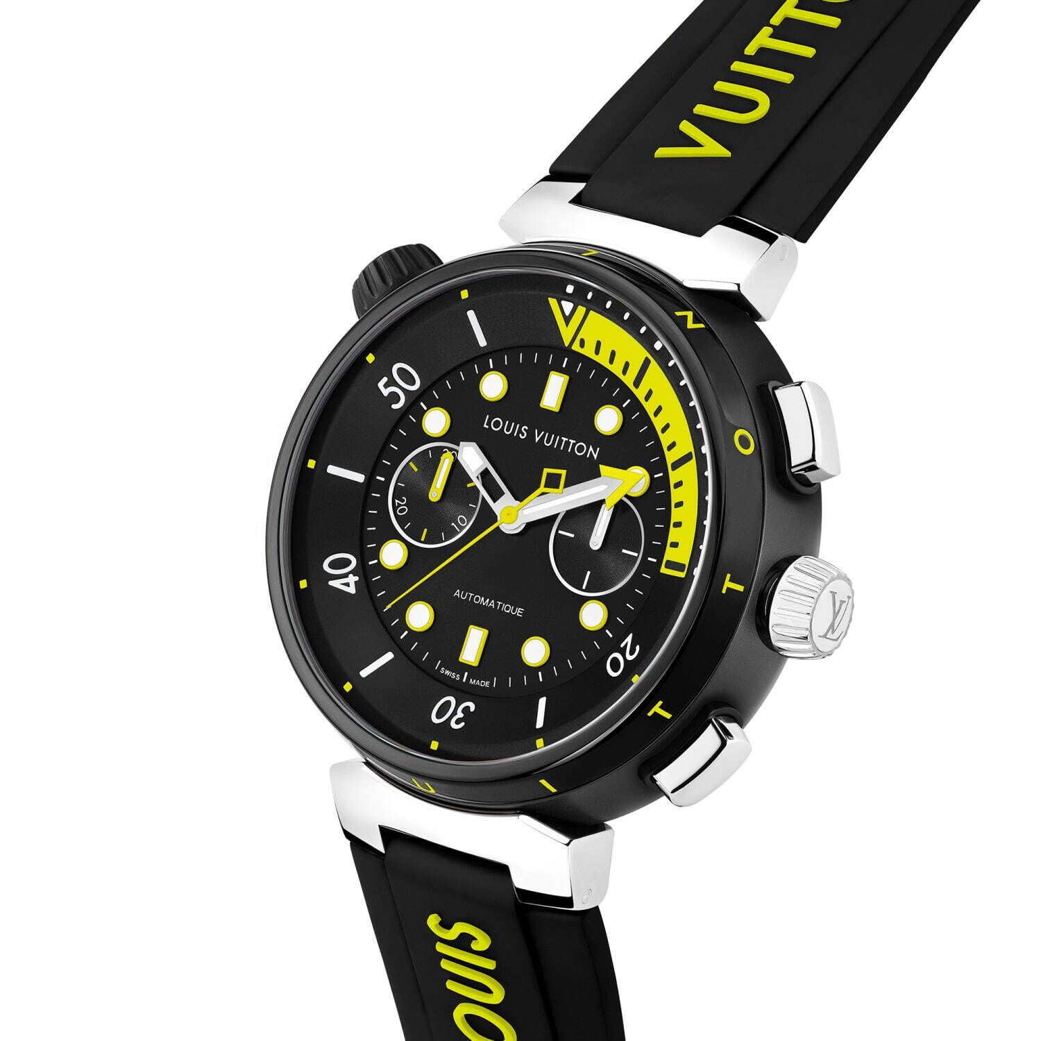 ルイ・ヴィトン アメリカズカップ タンブールクロノ Q102H 自動巻き - 時計