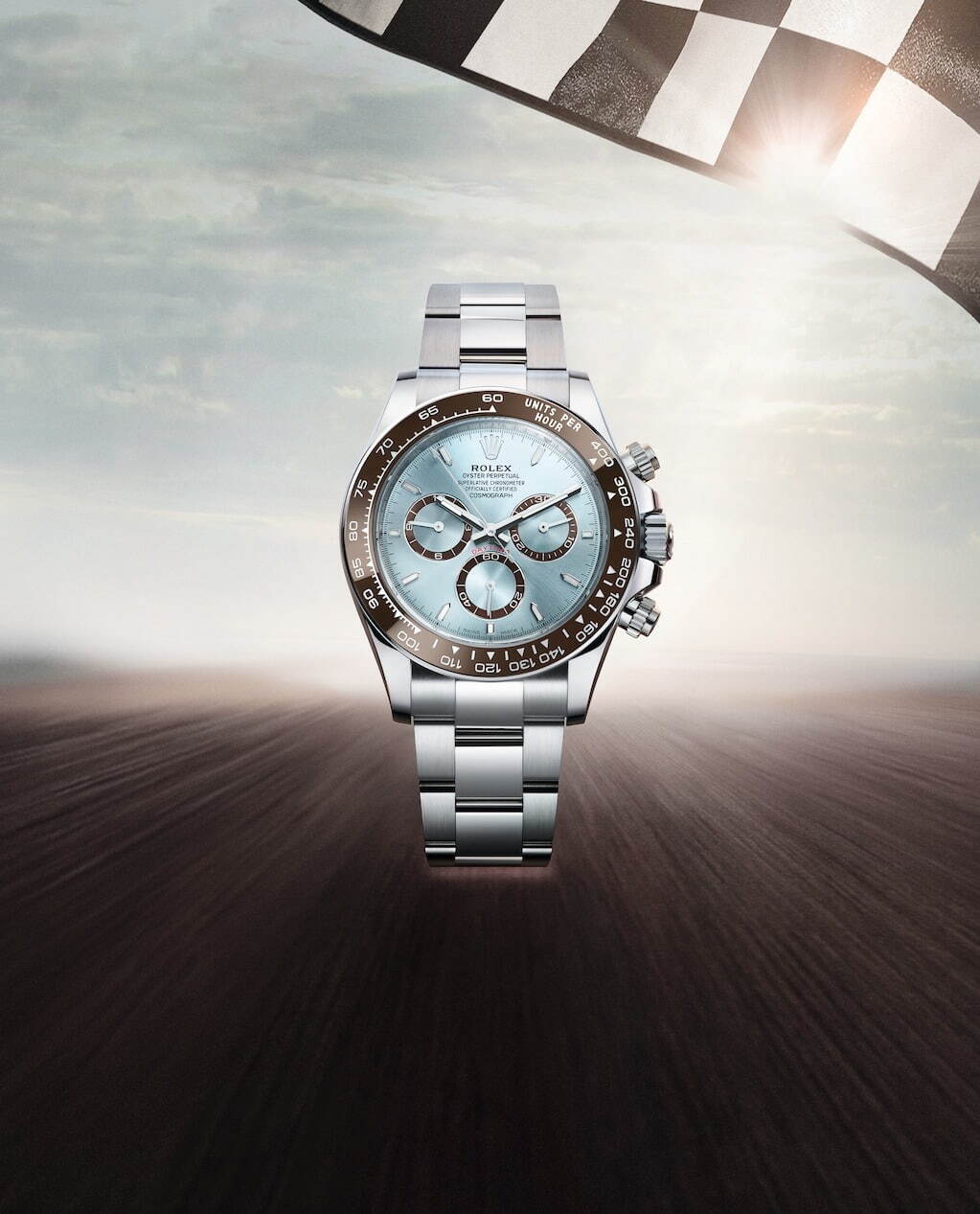 ロレックスの腕時計「コスモグラフ デイトナ」2023年新作、アイス 