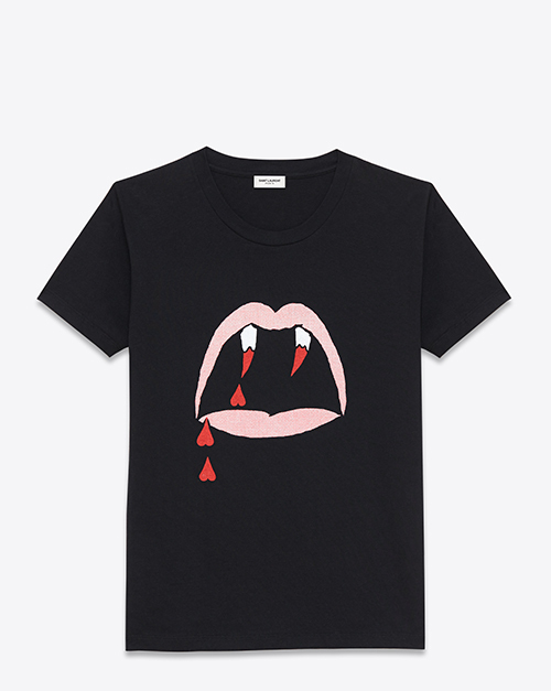YvesSaintLau美品　パリ購入　サンローラン  イブサンローラン　ロゴ Tシャツ