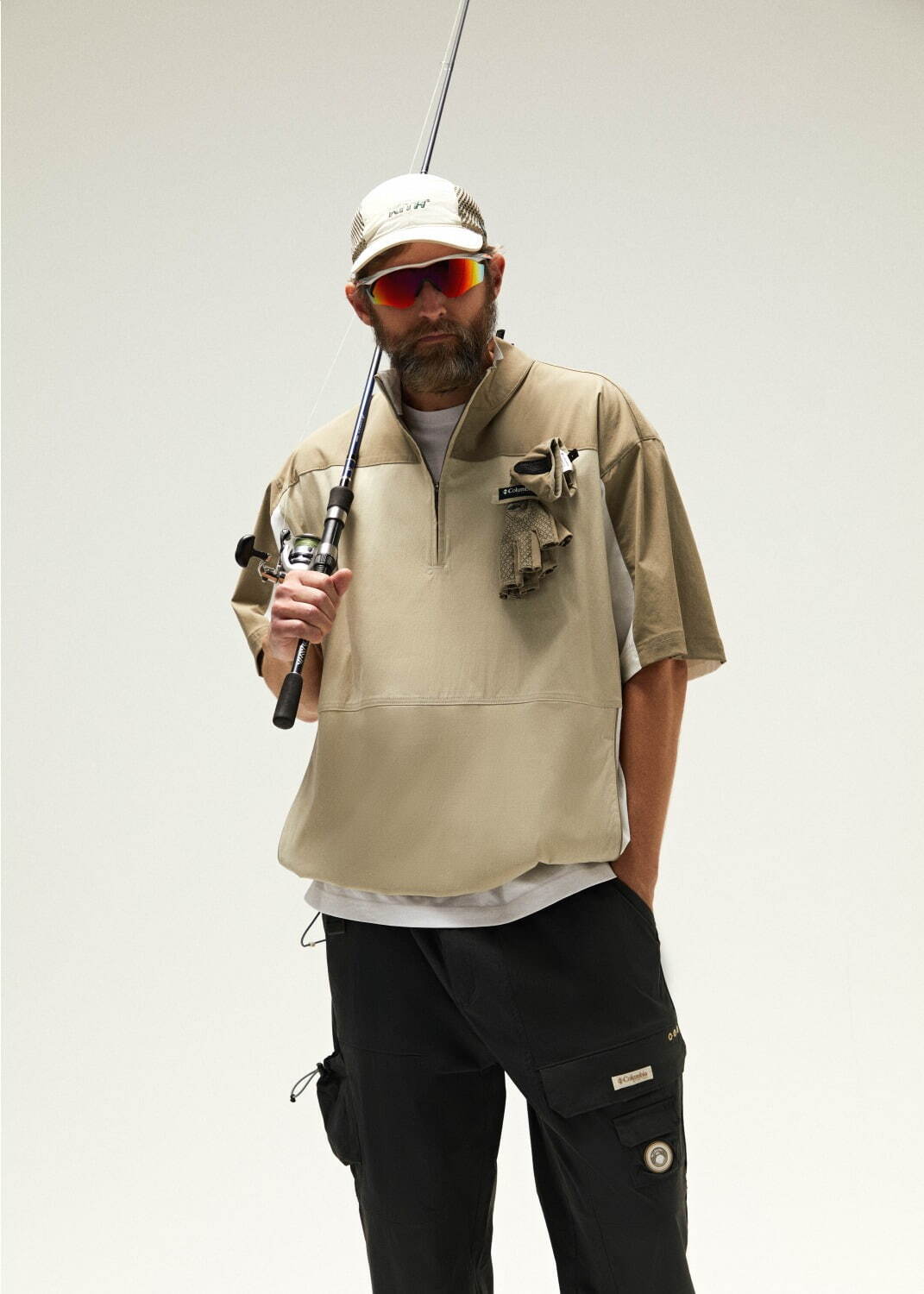 KITH×コロンビア PFG - メッシュ素材のベストや“夕暮れの湖”柄フリース、サンダルも｜写真23