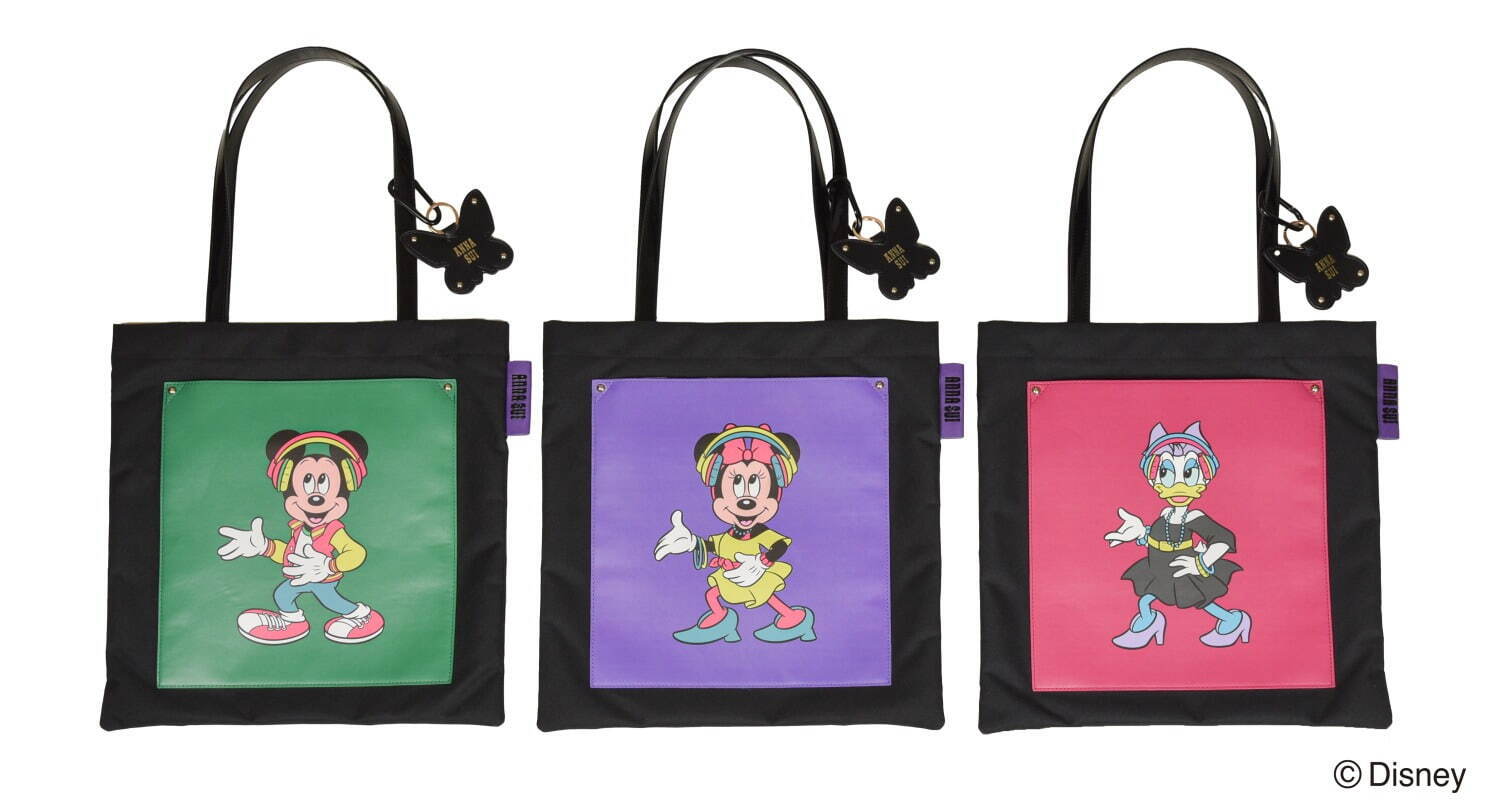 アナ スイ“ディズニーキャラクター”のトートバッグや財布 