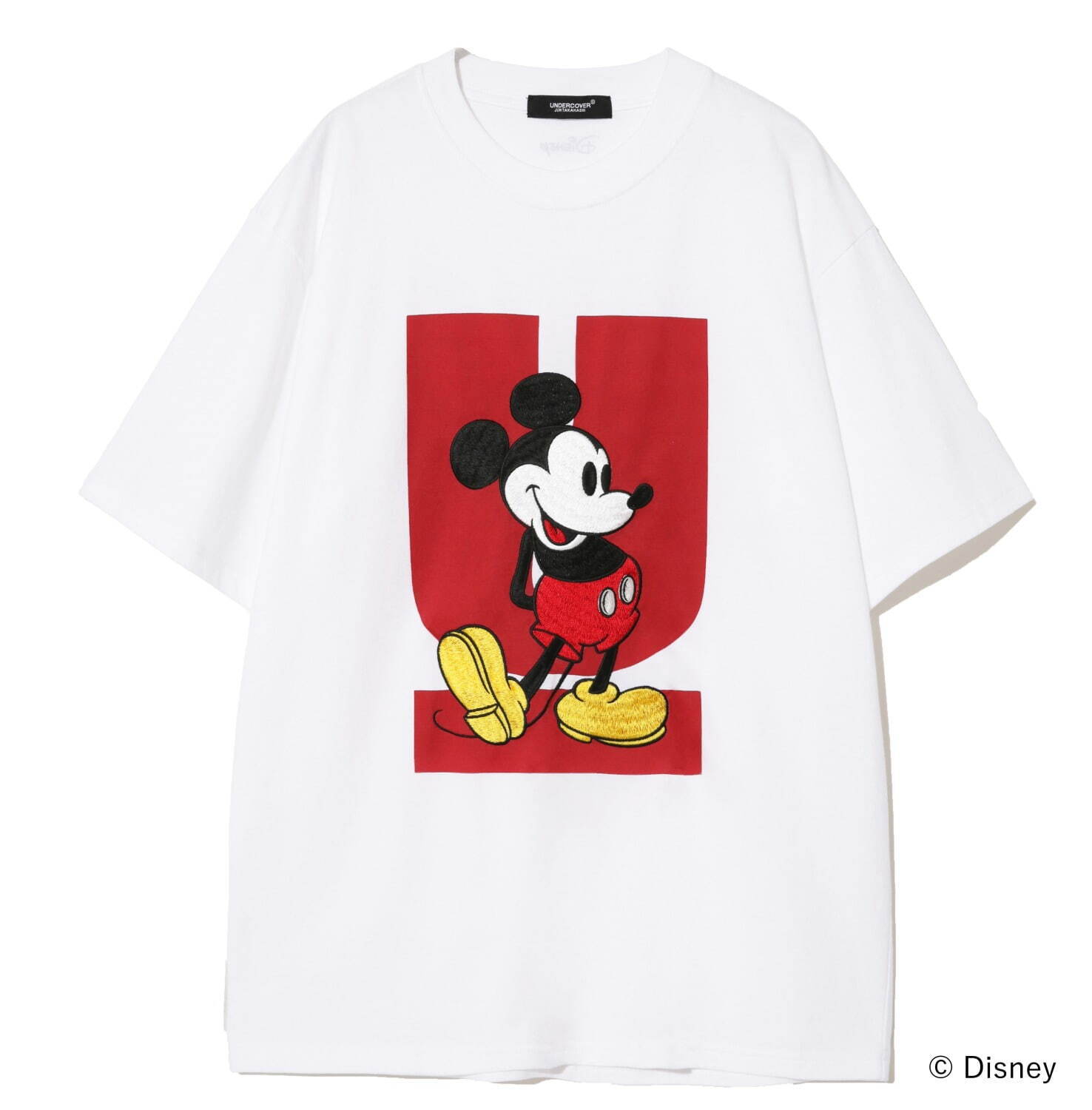 【激レア】アンダーカバー ディズニー ミッキーマウス コラボ Tシャツ サイズ4ゆうみのTシャツ