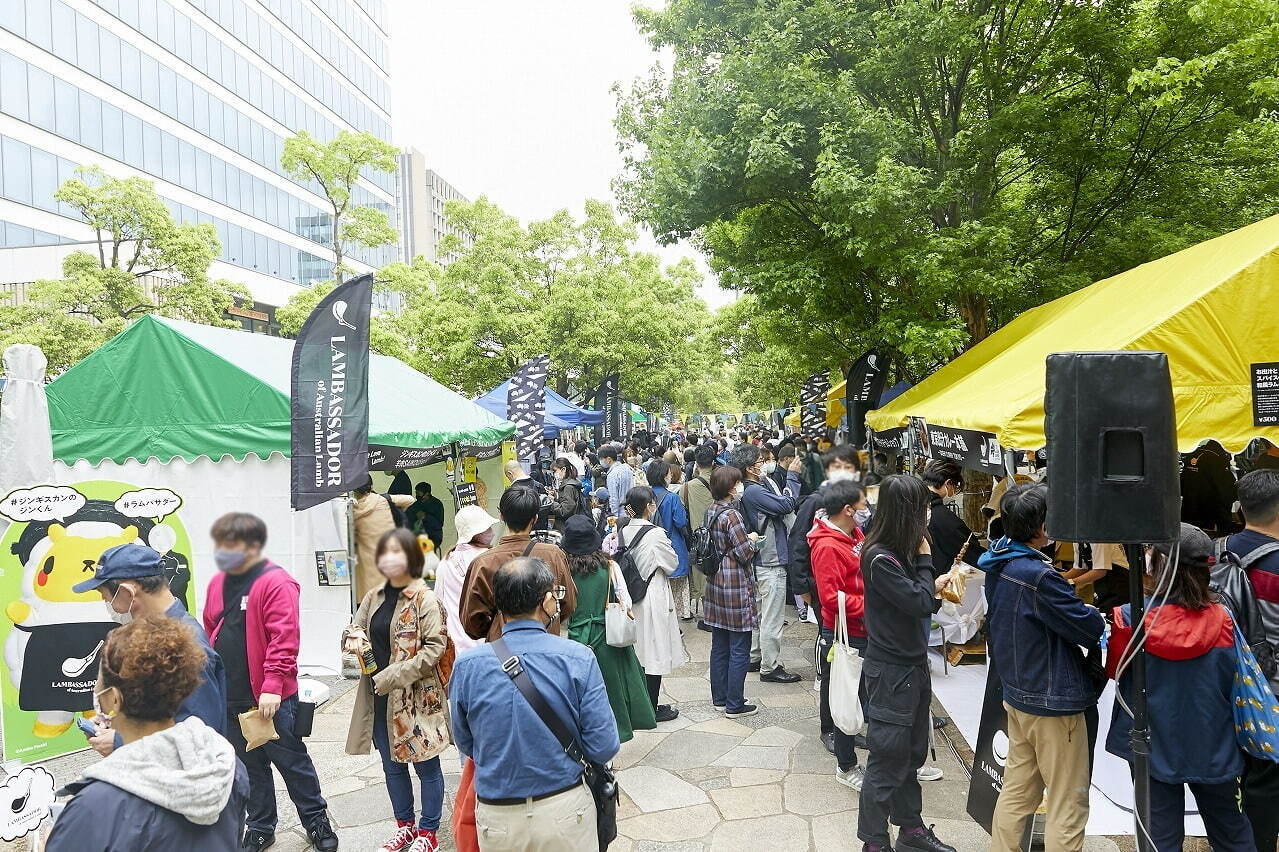 春の“ラム肉祭り”「ラムバサダーフェスティバル」東京・中野で、ラムチョップなど羊肉料理が集結｜写真2