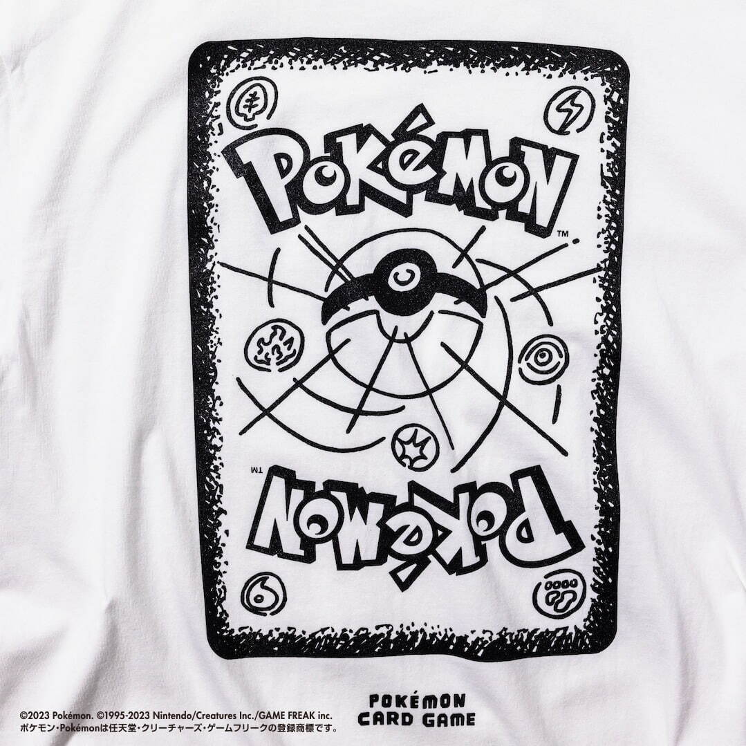 ポケモンカードゲーム×長場雄のビームス限定Tシャツ、“イーブイ”テーマ