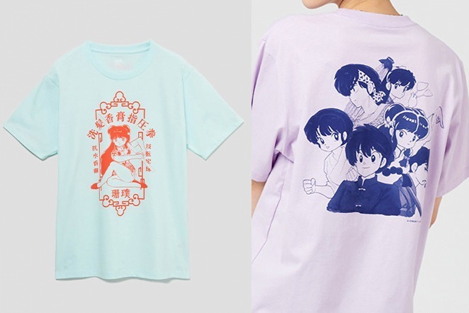 グラニフ×高橋留美子『らんま1/2』中華風デザインTシャツや