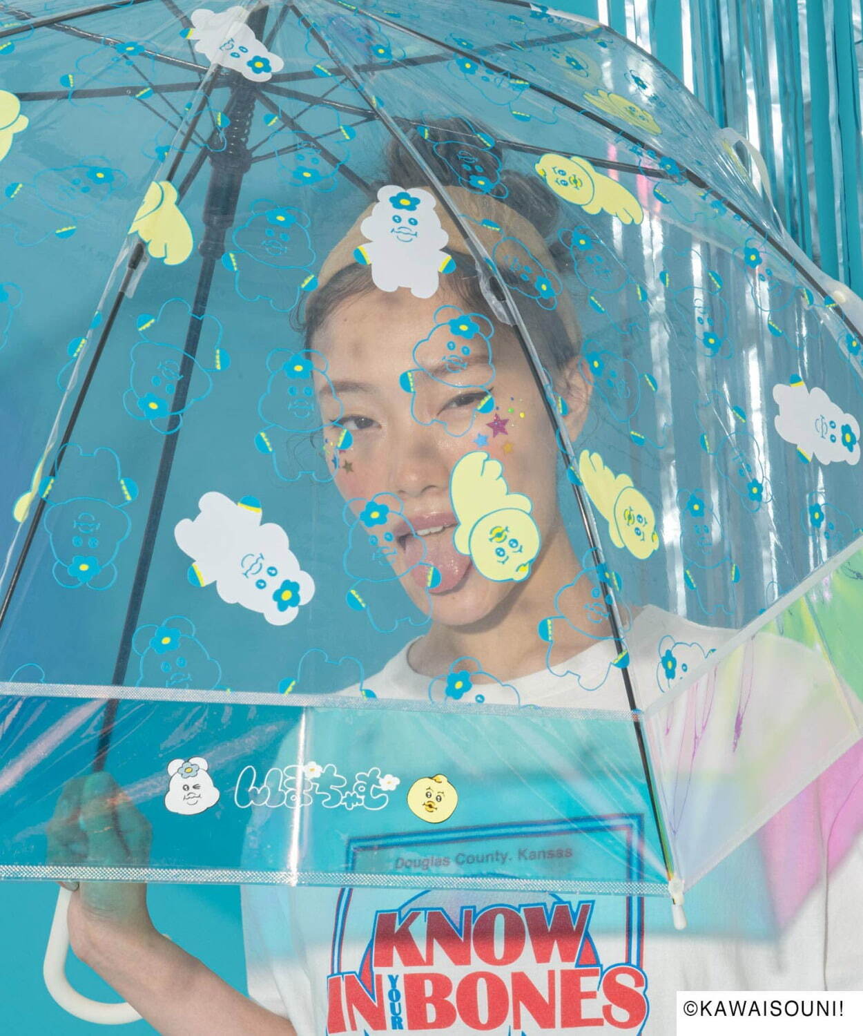 Wpc.“おぱんちゅうさぎ＆んぽちゃむ”のコラボビニール傘、“胸熱シーン”の日傘も｜写真10