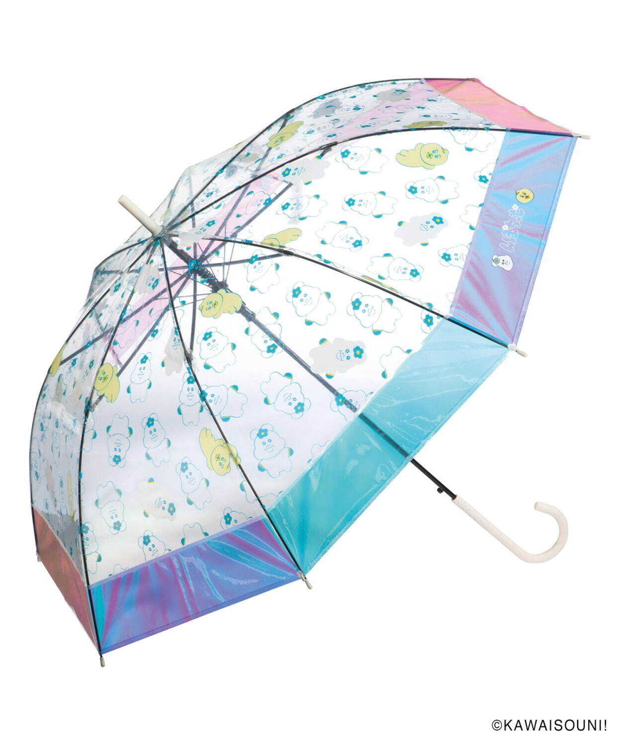 Wpc.“おぱんちゅうさぎ＆んぽちゃむ”のコラボビニール傘、“胸熱シーン”の日傘も｜写真2