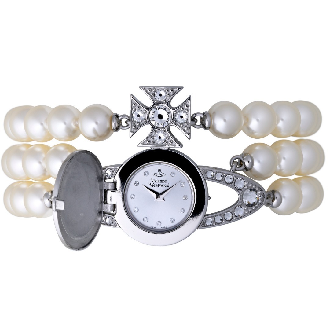 ヴィヴィアン ウエストウッド Vivienne Westwood オーブ 腕時計ホワイト