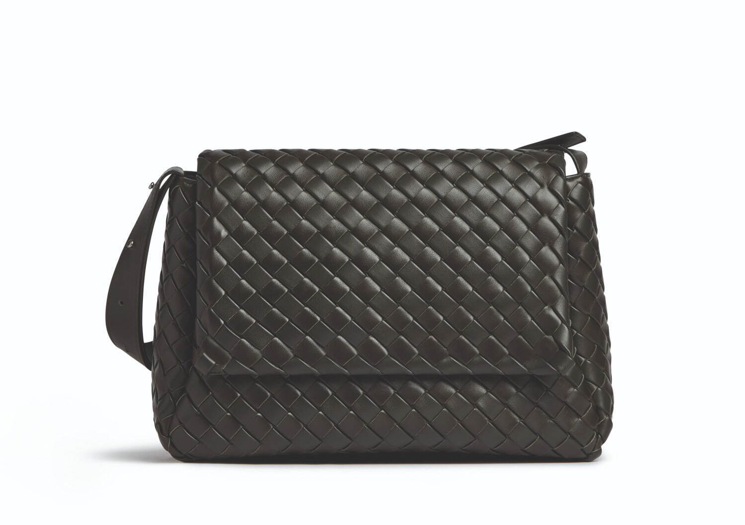 BOTTEGA VENETA ボッテガヴェネタ イントレチャート 192661 ショルダーバッグ ブラック 黒 BLACK メンズ レディース ユニセックス BAG Shoulder bag leather