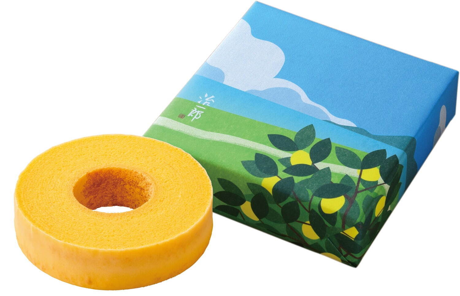 「檸檬(れもん)のバウムクーヘン」1,780円