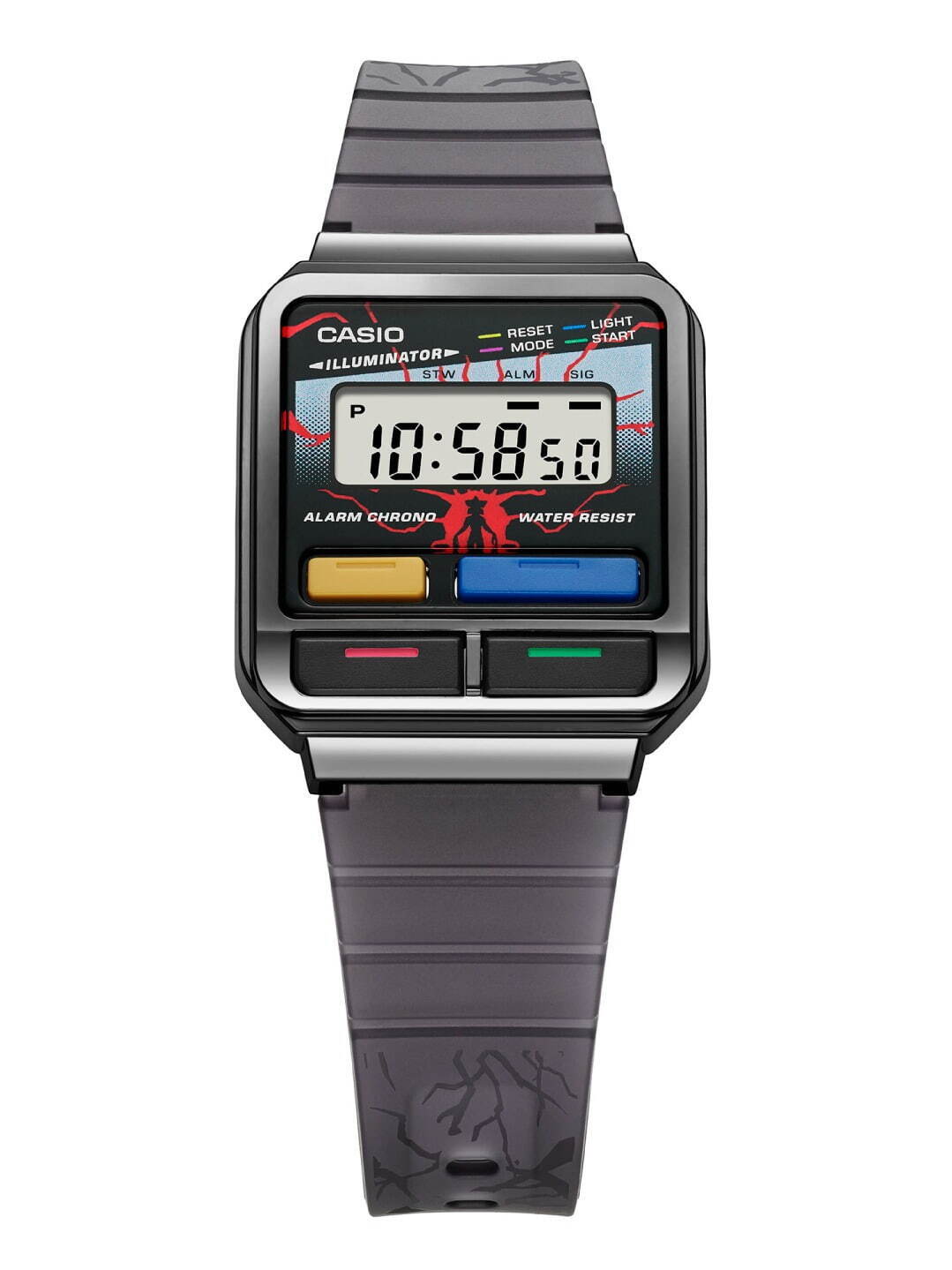 カシオ×ストレンジャー・シングスのコラボ腕時計、レトロな80年代風