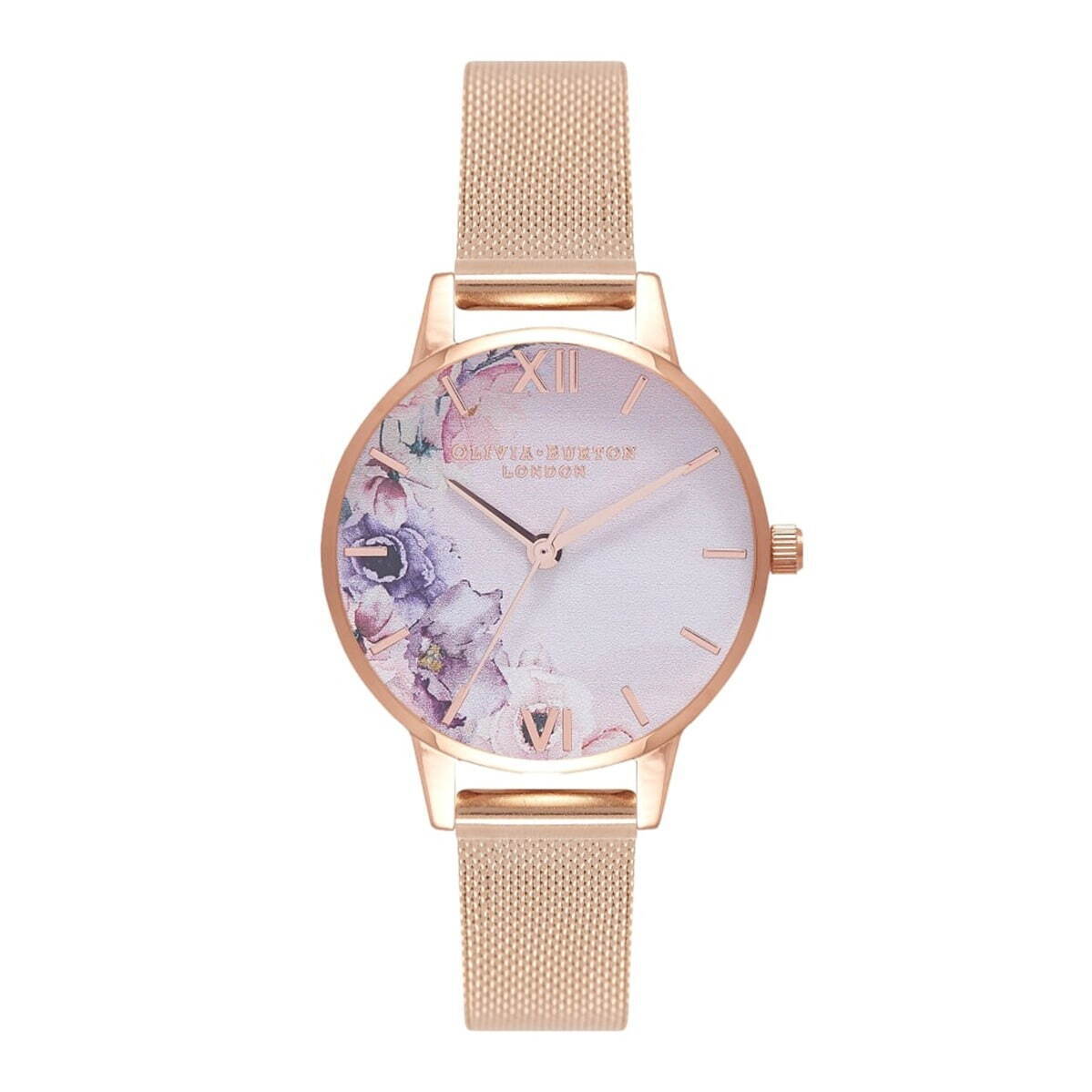 オリビア・バートン新作腕時計、水彩画のフラワープリント＆イギリスのティーセット風デザインなど - ファッションプレス