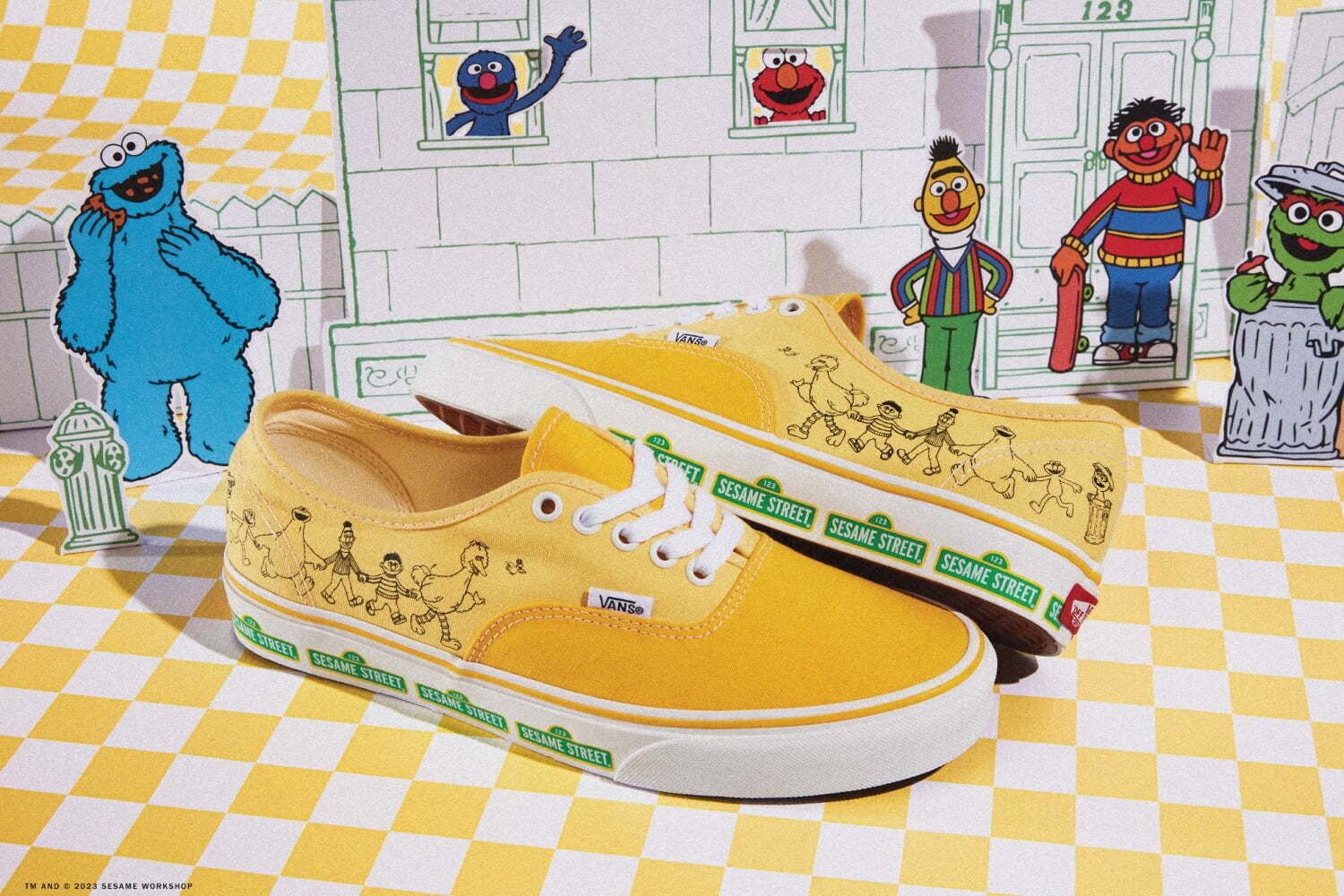 VANS×広島東洋カープの限定スリッポン - カープ坊やを描いた優勝記念