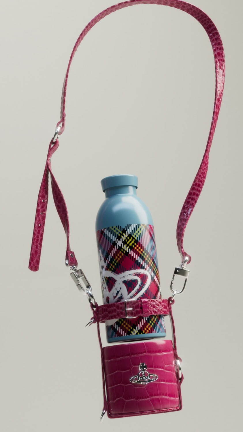 6周年記念イベントが アフタヌーンティー タータンチェック ステンレスボトル